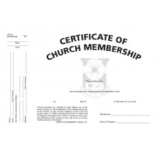 Certificate of Membership 